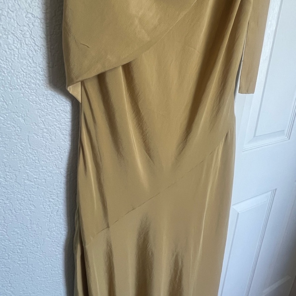 Jewel by Badgley Mischka Harper Boat Neck Draped Gown NWOT - Picture 6 of 14